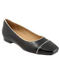 Trotters - Harbor Cap Toe Flat - Lyst