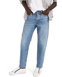 Madewell - Authentic Flex Relaxed Taper Jeans - Lyst