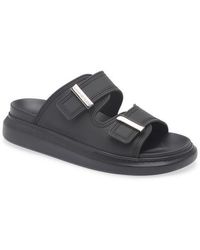 McQueen - Oversized Hybrid Slide Sandal - Lyst