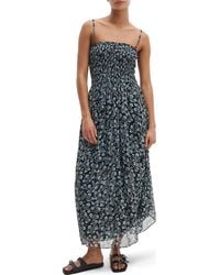Rag & Bone - Hallie Floral Print Sleeveless Maxi Dress - Lyst