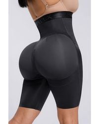 Shapellx - High Waist Sculpting Shorts With Side Zip - Lyst