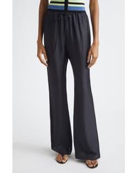 Toccin - Nela Drawstring Flared Pants - Lyst