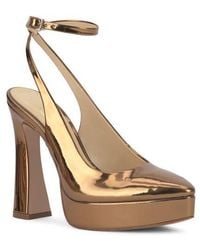 Jessica Simpson - Nelica Ankle Strap Platform Pointed Toe Pump - Lyst