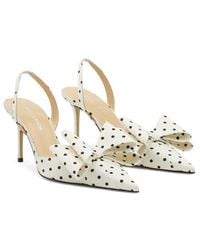 Mach & Mach - Le Cadeau Bow Polka Dot Slingback Pump - Lyst