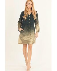 Ras - Ramona Ombre Jacquard Blazer Mini Dress - Lyst