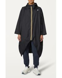 K-Way - Rennes Waterproof Packable Rain Poncho - Lyst