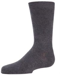 Memoi - Awesome Argyle Crew Socks - Lyst