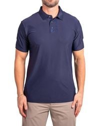 Maceoo - Golfascension Stretch Nylon Polo - Lyst