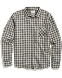 Billy Reid - Regular Fit Plaid Flannel Button-up Shirt - Lyst