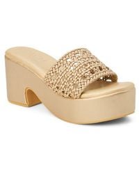 Matisse - Beach By Matisse Cove Platform Slide Sandal - Lyst