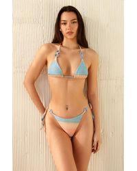 Ris-K - Rio Triangle Bikini Top - Lyst