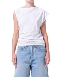 Agolde - Beth Asymmetric Top - Lyst