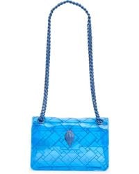 Kurt Geiger - Mini Kensington Drench Vinyl Convertible Crossbody Bag - Lyst