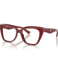 Ferrari - 52Mm Square Optical Glasses - Lyst