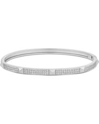 SHYMI - Pave Studded 3-Row Bangle - Lyst