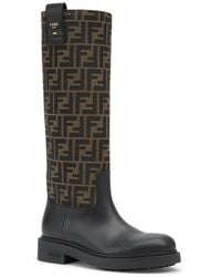 Fendi - Knee-High Boots Filo - Lyst