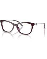 Tory Burch - 53Mm Square Optical Glasses - Lyst
