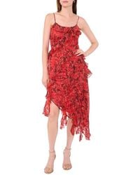 Parker - The Ida Ruffle Asymmetrical Dress - Lyst