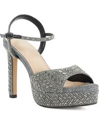 Dune - Malea Ankle Strap Platform Sandal - Lyst