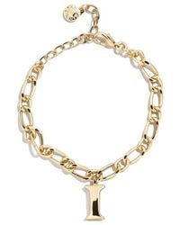 BaubleBar - Annika Initial Bracelet - Lyst