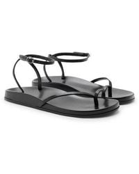 Mango - Ankle Strap Slide Sandal - Lyst