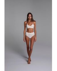 LDMA - Low Show V Bralette - Lyst