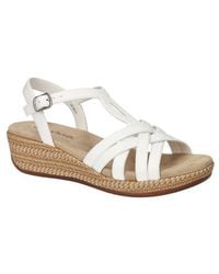Easy Street - Lua Wedge Sandal - Lyst