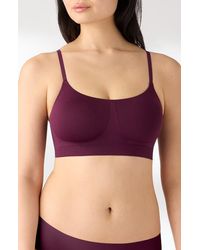 True & Co. - Soft Form Square Neck Wireless Bra - Lyst