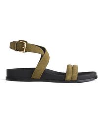 Madewell - The Caro Ankle Wrap Sandal - Lyst