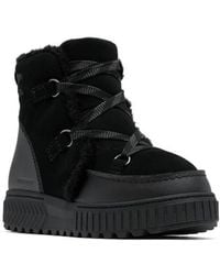 Sorel - One Ave Alpine Faux Fur Trim Waterproof Boot - Lyst