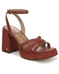 Sam Edelman - Reese Platform Wedge Sandal - Lyst
