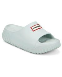 HUNTER - Faroe Platform Slide Sandal - Lyst