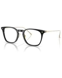 Giorgio Armani - 49Mm Rectangle Optical Glasses - Lyst