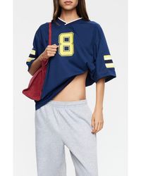 Lioness - Beverly Graphic Mesh Jersey Tee - Lyst