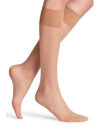 FALKE - Pure Matte 20 Denier Knee High Socks - Lyst