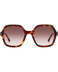 Isabel Marant - 55mm Gradient Square Sunglasses - Lyst