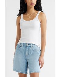 Open Edit - Rib Tank - Lyst