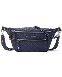 MZ Wallace - Small Crosby Quilted Nylon Convertible Sling Bag - Lyst