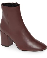 halogen leather boots