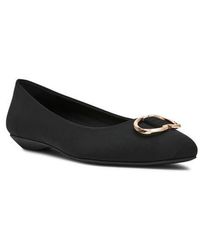 Anne Klein - Oswego Pointed Toe Flat - Lyst