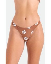 Volcom - Coco Retro Bloom Reversible Bikini Bottoms - Lyst