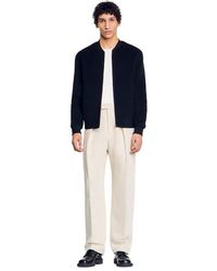 Sandro - Double-Faced Wool Jacket - Lyst