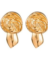 Sterling King - Rosette Stud Earrings - Lyst