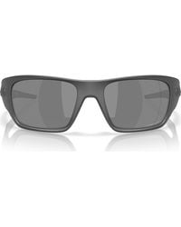 Oakley - 60Mm Prizm Polarized Rectangular Sunglasses - Lyst