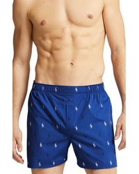 Polo Ralph Lauren - Assorted 3-pack Woven Cotton Boxers - Lyst