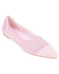 Tahari - Antigua Knit Pointed Toe Flat - Lyst