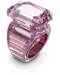 Swarovski - Lucent Cocktail Ring - Lyst