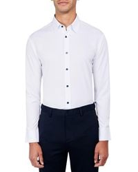 W.r.k. - Regular Fit Solid Performance Dress Shirt - Lyst