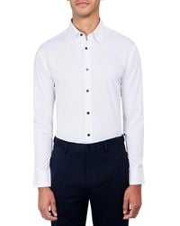 W.r.k. - Regular Fit Solid Performance Dress Shirt - Lyst