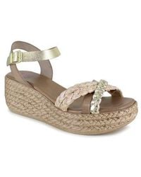 National Comfort - Tre Platform Wedge Sandal - Lyst